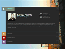 Tablet Screenshot of daniloportal.com